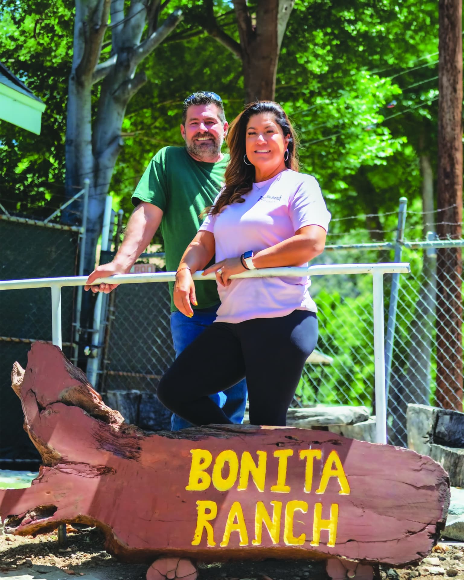 The founders and owners of Bonita Ranch Campground